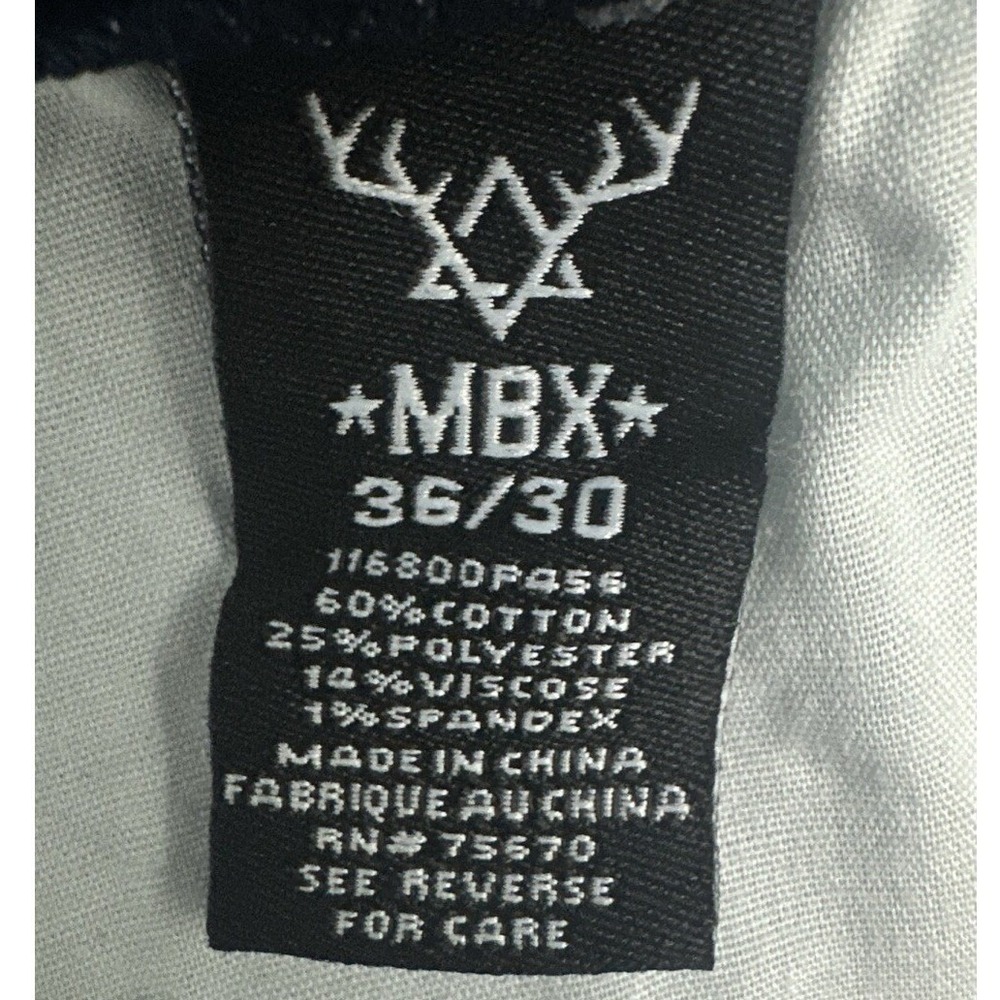 MBX Men's Los Ángeles Denim Jeans 36X32 Slim Straight Stretch Wash Ludlow Jeans - Picture 14 of 16